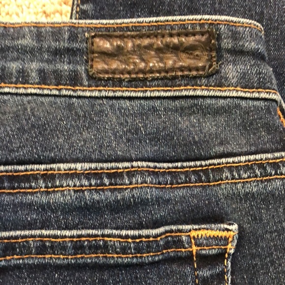 AG DENIM Adriano Goldshmied the stilt roll up cigarette jean crop 28 - Picture 6 of 8